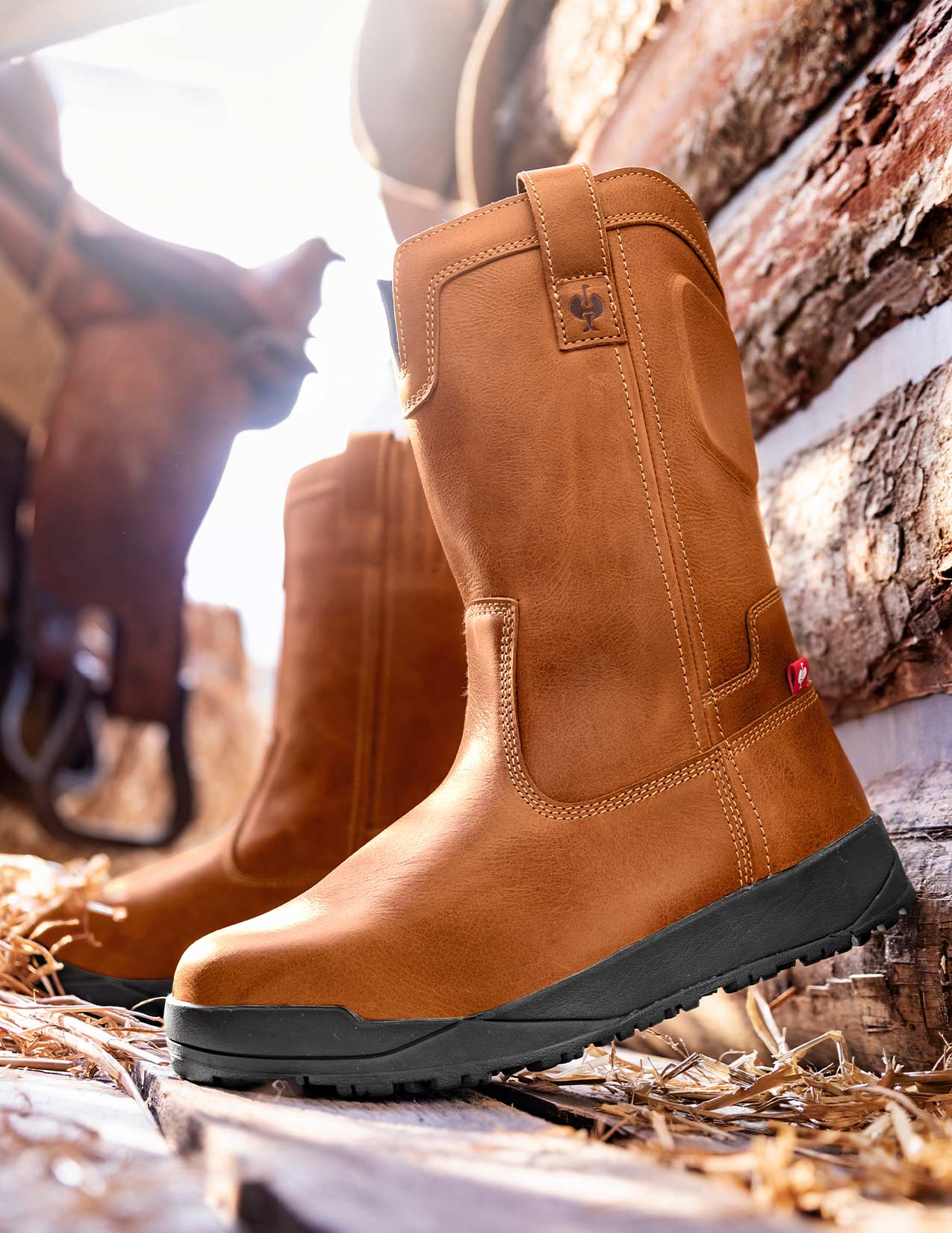 Kingston Slip On High Safety Toe Work Boot - Image 2