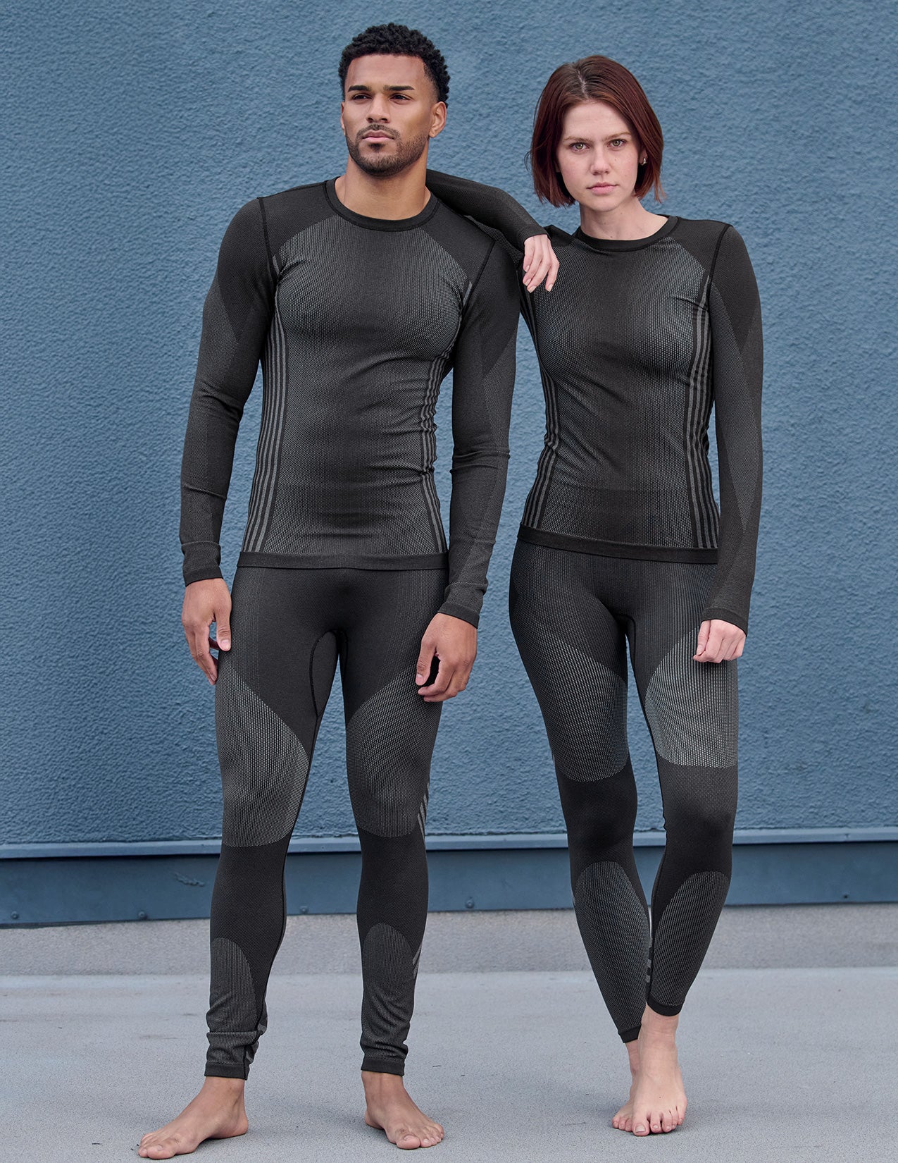 Women's Warm Seamless Thermal Pants e.s.trail pure - Image 4