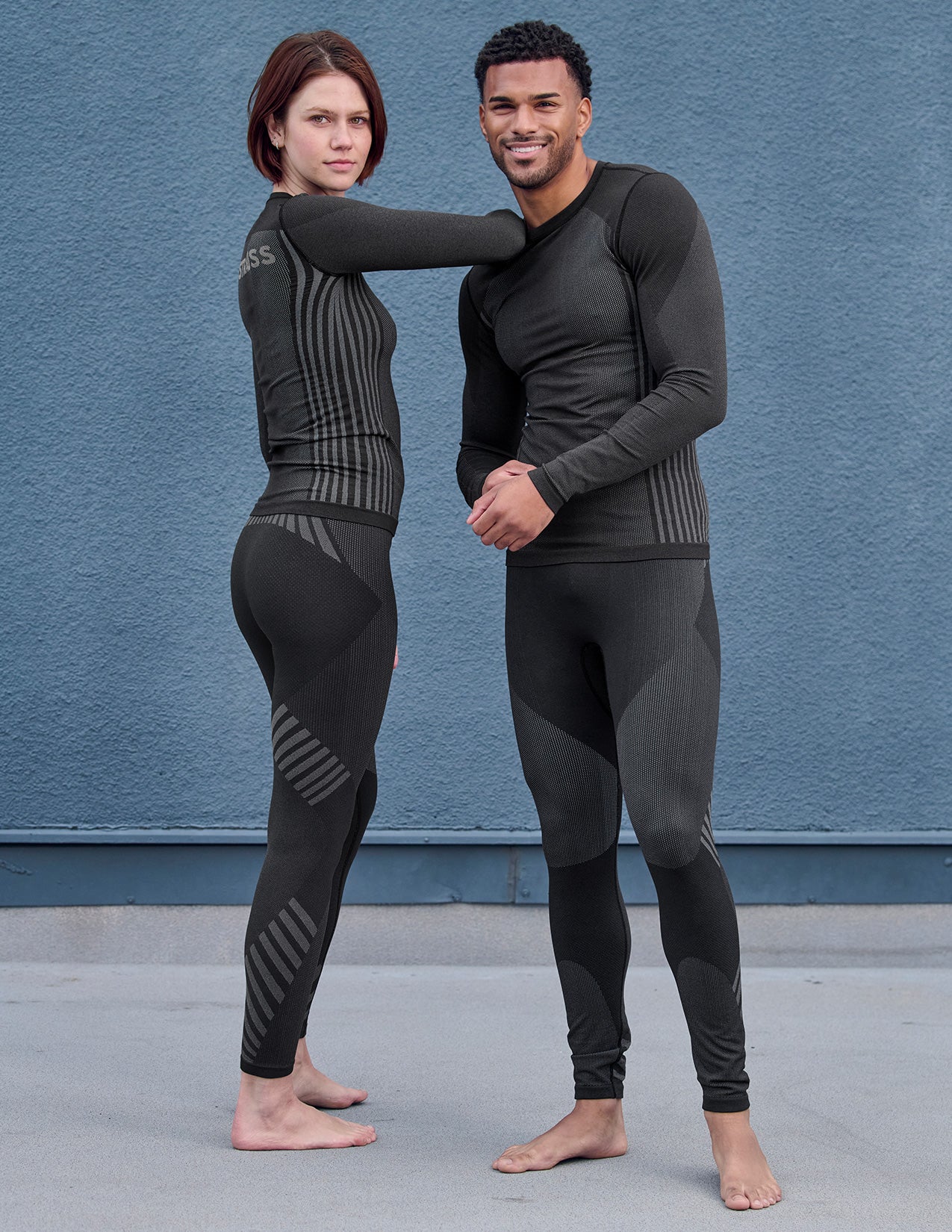 Women's Warm Seamless Thermal Pants e.s.trail pure - Image 5